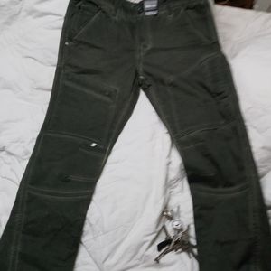Black pike biker pants